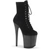 Fashion New Knight Female 20CM High Heel Platform Ankle Boots Women Autumn Winter Shoes Sexy Nightclub Pole Dancing Boots