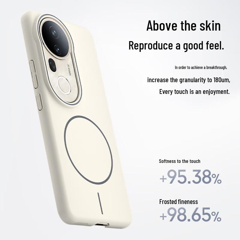 KEKLLE MagSafe Frosted Anti-Drop Phone Case for Vivo