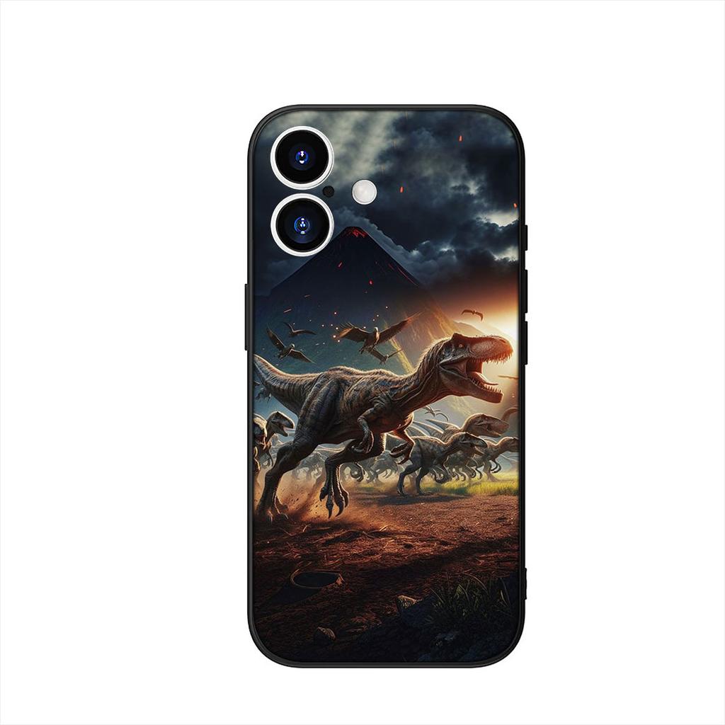 Cartoon Dinosaur Phone Cover Case for Xiaomi Redmi Note 14 12 13 ProPlus A3 Pro Plus 12C 13C 14C 5G 4G Casing