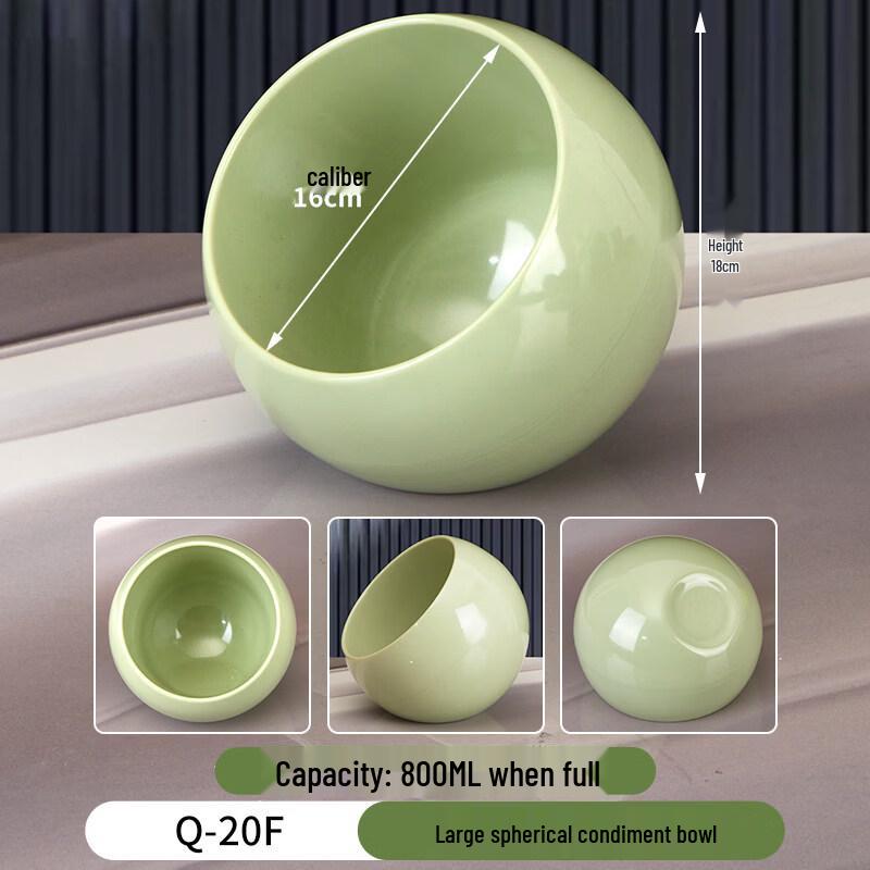 

LIEI Large Spherical Condiment Bowls