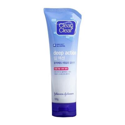 [OF43422R] CLEAN & CLEAR Deep Action Blackhead Cleanser Cleansing Foam (12102234)