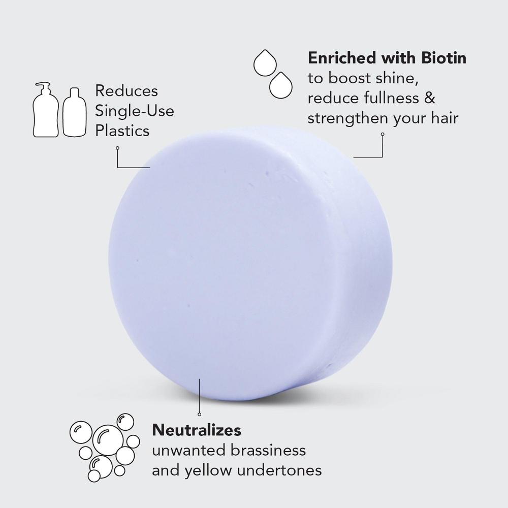 Kitsch Purple Toning Solid Conditioner Bar 1 Ct