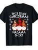 Unisex T-shirt Funny Xmas Gnomes Men Women Kids This Is My Christmas Pajama T-Shirt