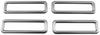 BRIGHTZ Finish Stainless Steel Air Conditioner Louver Rings for Wake LA and A710 Ultra-High (4-Piece Set) [INT-ETC-582] LA700, LA710, A700,