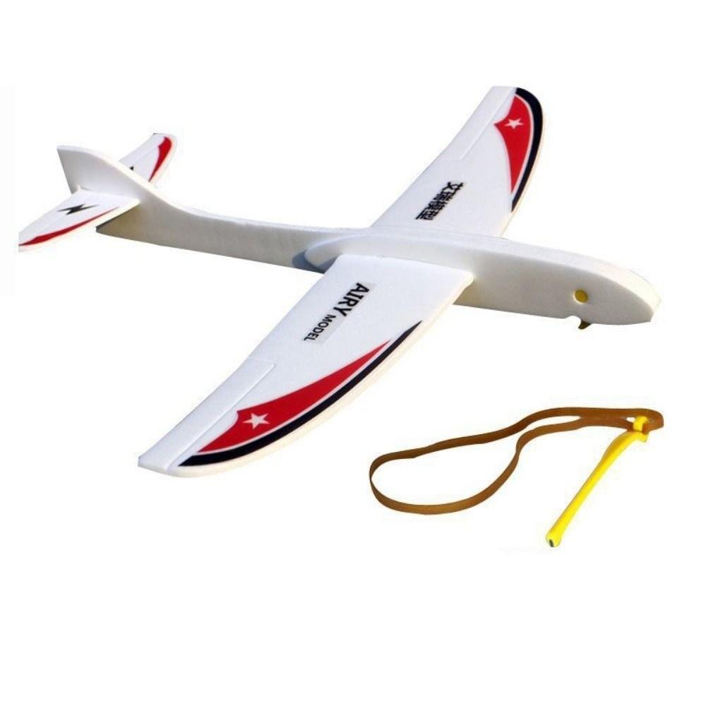 High Quality PP Foam Foam Airplane Launcher Toy Ligthweight 29*27.8cm Bubble Plane Glider Kids Catapult Aircraft Outdoor