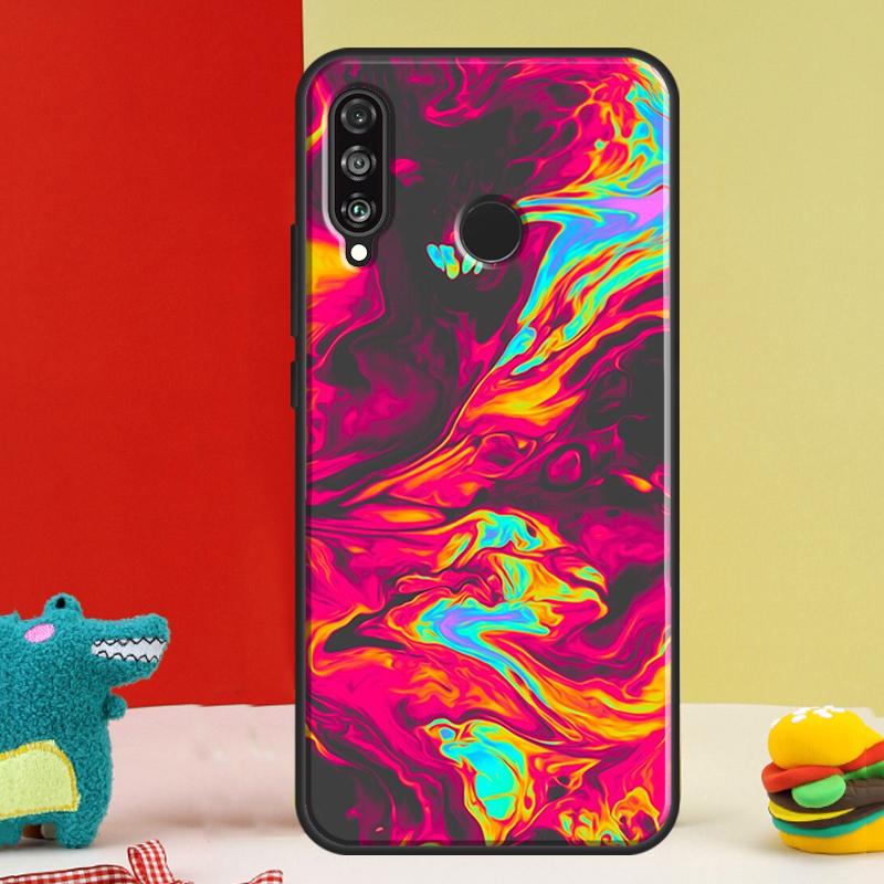 Psychedelic trippy abstract art For Huawei Nova 12s 12i 11i 8i 9 10 SE Y91 Y90 Y60 Y70 Y72 Y61 P20 P40 P30 Lite P60 Pro Case