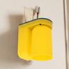 Toothbrush Cup Holder Multipurpose Modern Simple Design Space Saving Wall Mounted Toothbrush Holder with Cup