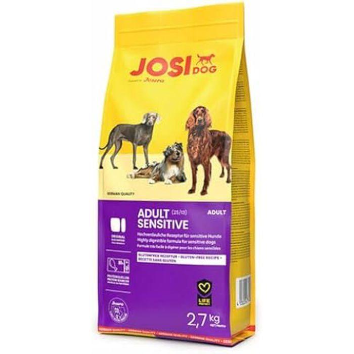 Nourriture sèche pour chiens - JosiDog - Adult Sensitive - 2,7 kg - Sans gluten - Haute qualité