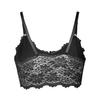1 PZ Nuovo Gilet in Pizzo Taglie Forti da Donna Reggiseno Senza Ferretto Lingerie Intimo Sexy Canottiera