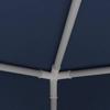 Professional Party Tent with Side Walls 4*4 m Blue 90 g m²