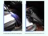 Custom Reverse Car Umbrella with Hands-Free C-Shaped Handle - Business Long Handle Umbrella with Logo Print for Men