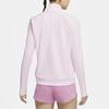 Nike Swoosh Run Running Training Sports Stand Collar Long Sleeve Sweatshirt Women Tops Pink CZ9234-663