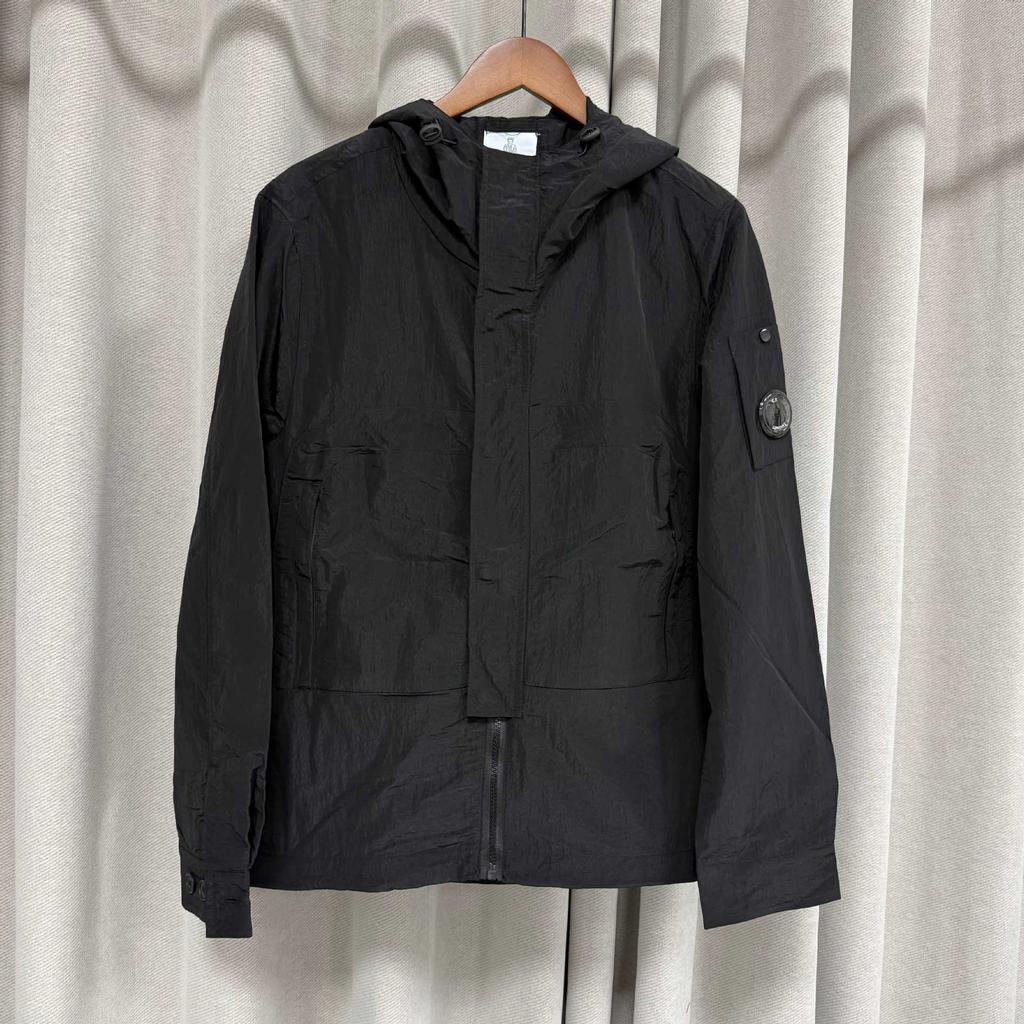 Cross-border Foreign Trade Spring CP Cp Pocket Lens Woven Metal Nylon Jacket Men's Outdoor Windproof Jacket