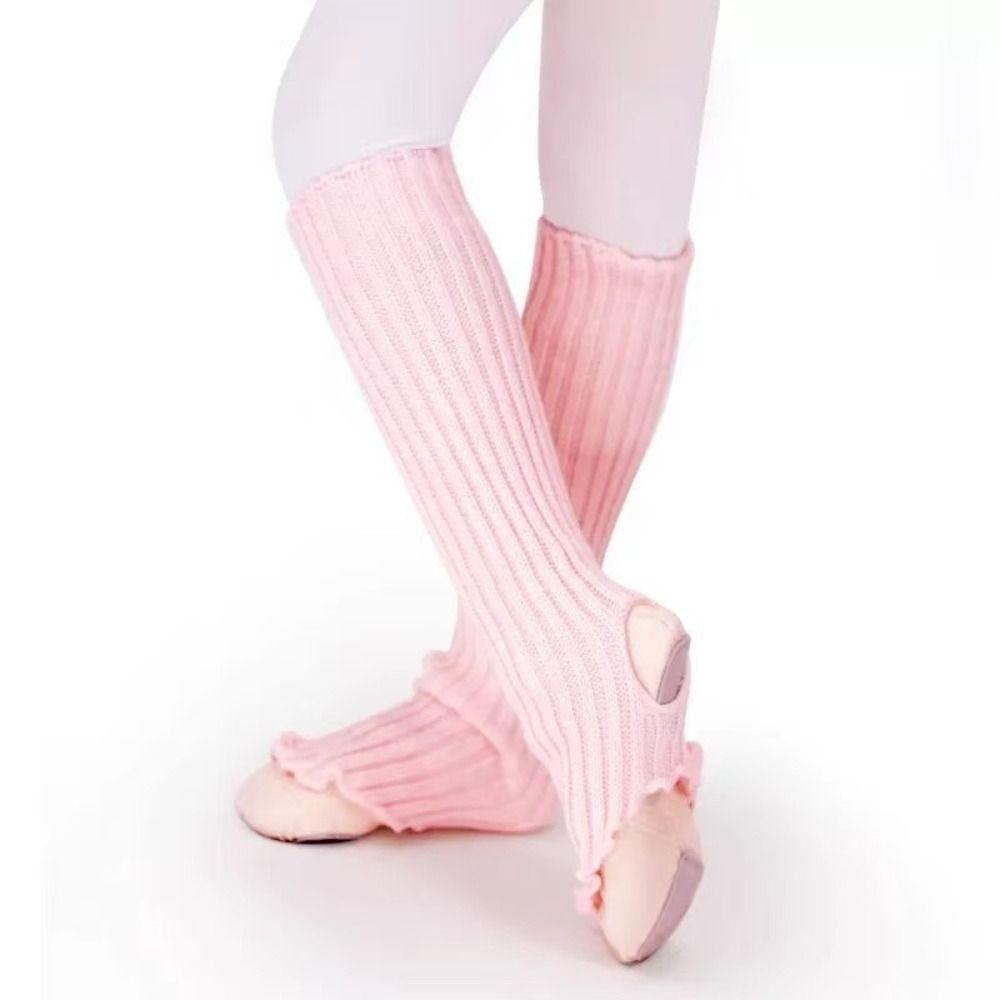 Girls Leg Warmers Ballet Leg Warmers Thickened Pile Sock New Stirrup Ankle Warmers  Daily Wear