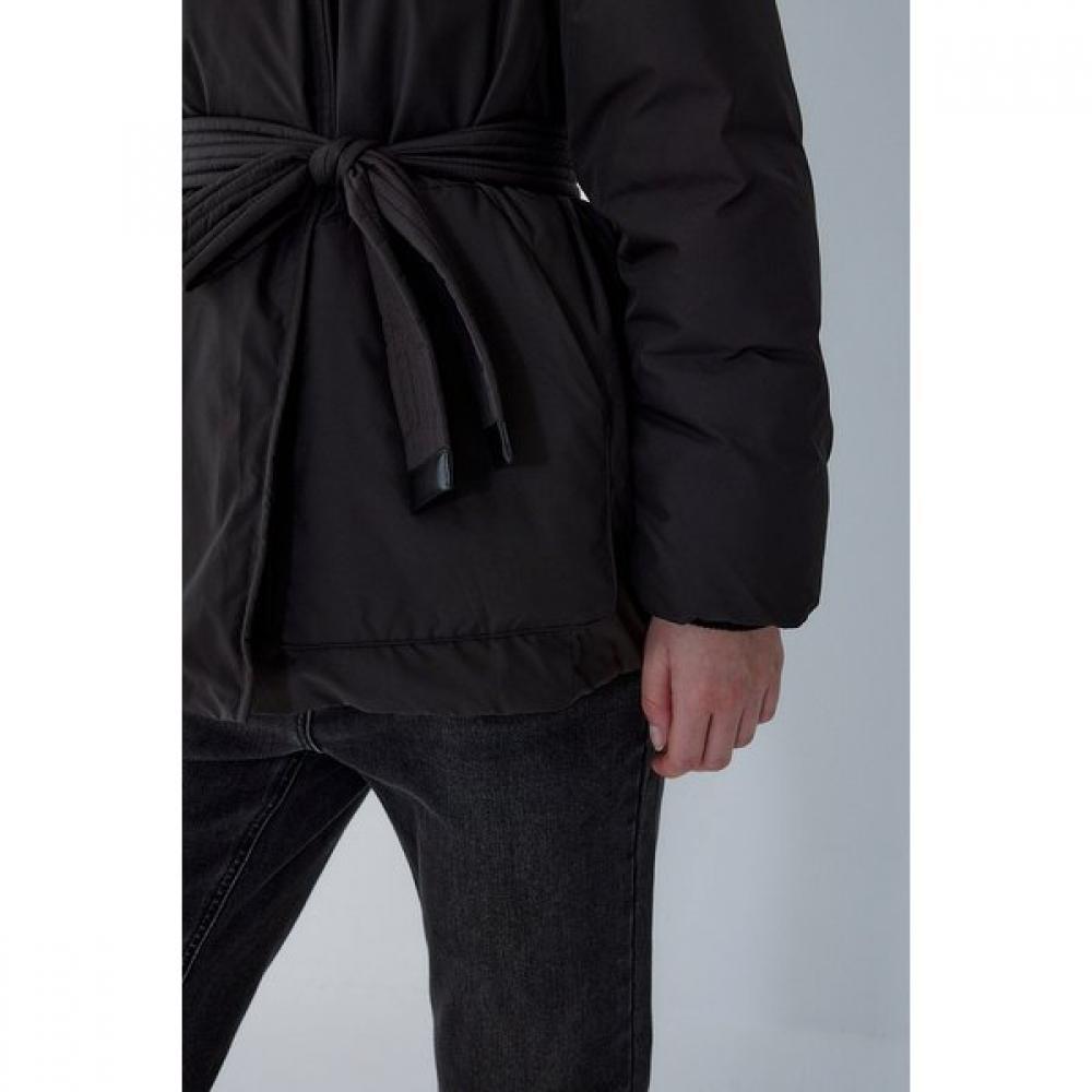 VOV Salopetă cu glugă și curea din puf 7155417008