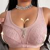 Trägerloses Tank-Top-BH, Ohne Polsterung, Dünn, Große Körbchen, Spitze, Rein Ästhetisch, Übergröße Damen Unterwäsche