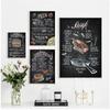 Hamburger Hot Dog Fast Food Wall Art Kitchen Cafe Home Nursery Kids Room HD Quality Posters Art Decor Canvas Painting