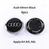 Hub Caps Hot For qaz23 4pcs 60mm 61mm 68mm 69mm qaz23 Hub Caps Car Wheel Center Caps For qaz23 A1 A2 A3 A4 A5 A6 A7 A8 S3 S6 Q3