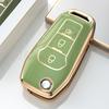 Tpu Car Key Shell Case For Ford F-150 F-250 F-350 Explorer Ranger Ka Fiesta Mondeo Car Folding Key Cover Holder Keychain Set