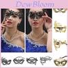 Metallische Maskenballmaske Für Partys Und Halloween Sinnliches Und Exquisites Design