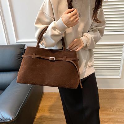 New Autumn/winter High-grade Niche Design Large Capacity Retro Commuter Handbag Women Shoulder Bags