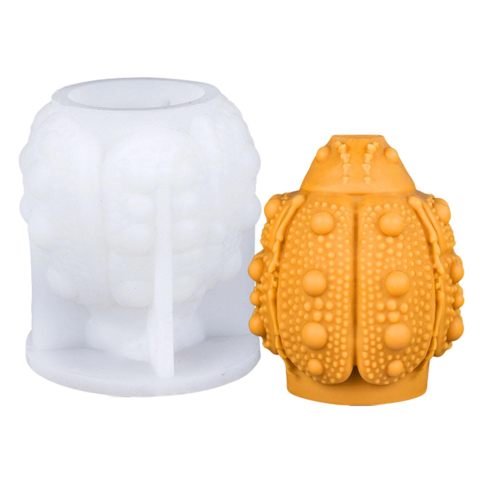 Insect Figurine Silicone Candle Molds for Epoxy Resin Candle Soap Home Decoration Insect Statue Silicone Candle Mold