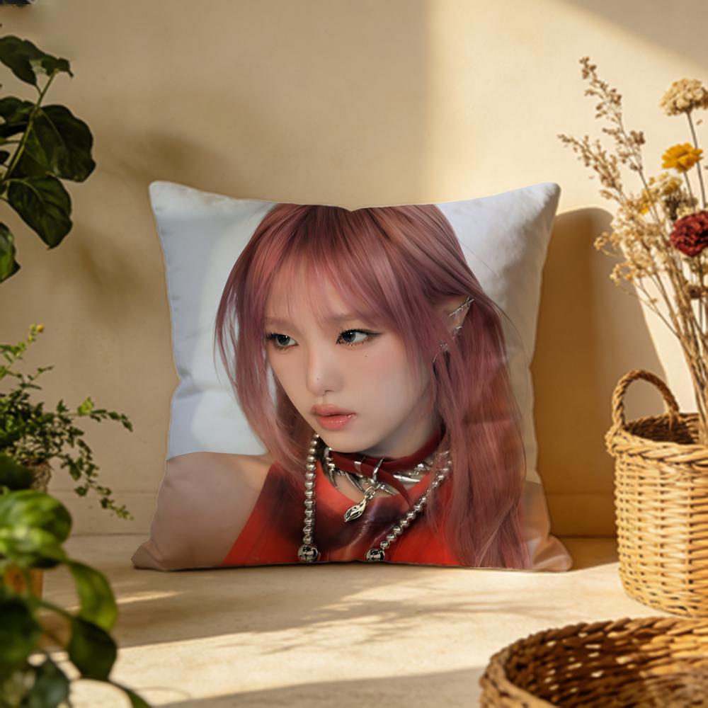 Trendy Cchoi Yenaed Cushion Cover Versatile DoubleSided Pillow Case Fit for Sofa Bed Car Daily Decor