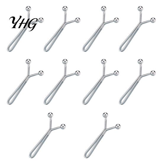 Damage Free Pants Clip 5/10Pcs Waist Tightener for Pants, Reusable Cincher No Loose Jeans, Sewing Trousers Leg Shortening Clamp Metal