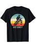 Dirt Bike, Motocross, Sunset; Just Send It T-Shirt