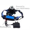 Wearable Induction Headlamp Led USB Charging Zoom T6 Strong Light Outdoor Fishing Night Head Lamp