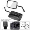 2Pcs Motorcycle Street Bike Modified Square Rearview Mirror Rear View Side Mirrors