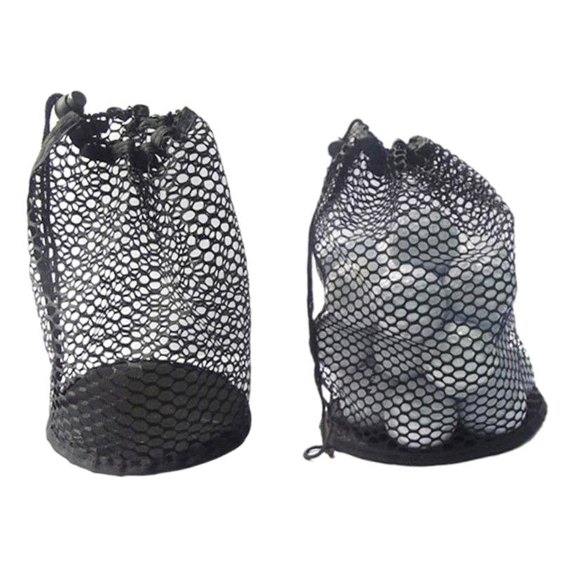 Golf Ball Pouch Golf Ball Bag Golf Mesh Bag Drawstring Mesh Bag Golf Ball Storage Bag Golf Accessories
