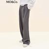MO&Co. Women's High-Waist Wide-Leg Trousers MBE3PAT006