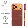 YTF-Carbon Magnetic Case For iPhone 17 Pro Aramid Carbon Fiber Cover For Magsafe 17 Pro Max Cover Mobile Phone Accessories