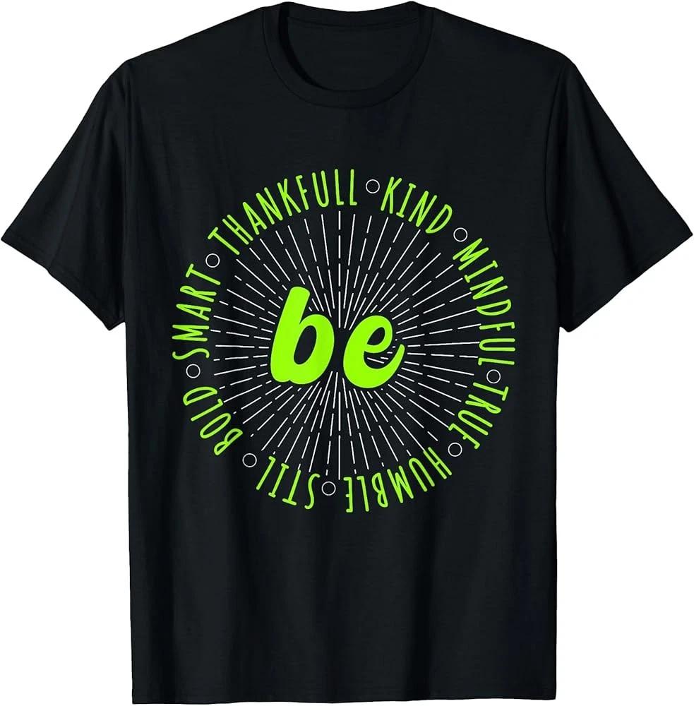 Men s and Women s T-shirts Motivational Quote Positive Saying Life Slogan Green T-Shirt M