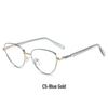 2023 Trendy Cat-Eye Glasses: Hot-Selling Xiaohongshu Frame, Anti-Blue Light, Plain Mirror for Students and Netizens