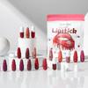 Magic Casa 18-Farben Mini Mattes Samtlippenstift-Set - Langanhaltend & Transferfest