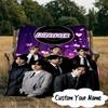 Custom Name K-pop Stars Formal Attire Blanket  Ideal Bedding Blanket Perfect for Travel, Camping, Living Rooms, Offices, Sofas, Fan Christmas gift
