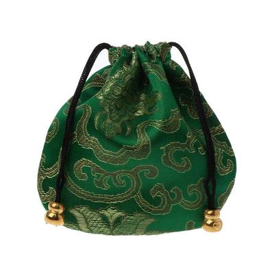 1Pz Borsa da Viaggio Tradizionale in Seta Borsa Classica Ricamo Cinese Organizer per Gioielli
