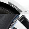 4Pcs Car Wheel Rim Sticker Hub Decoration Carbon Fibre Decals For Mercedes benz AMG C E S GLE CLC Class W205 124 W221 W213 W212