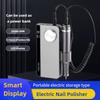 35000RPM Electric Nail Polisher Professional Nail Salon Nail Grinding Machine Portable Rechargeable Manicure Equipment