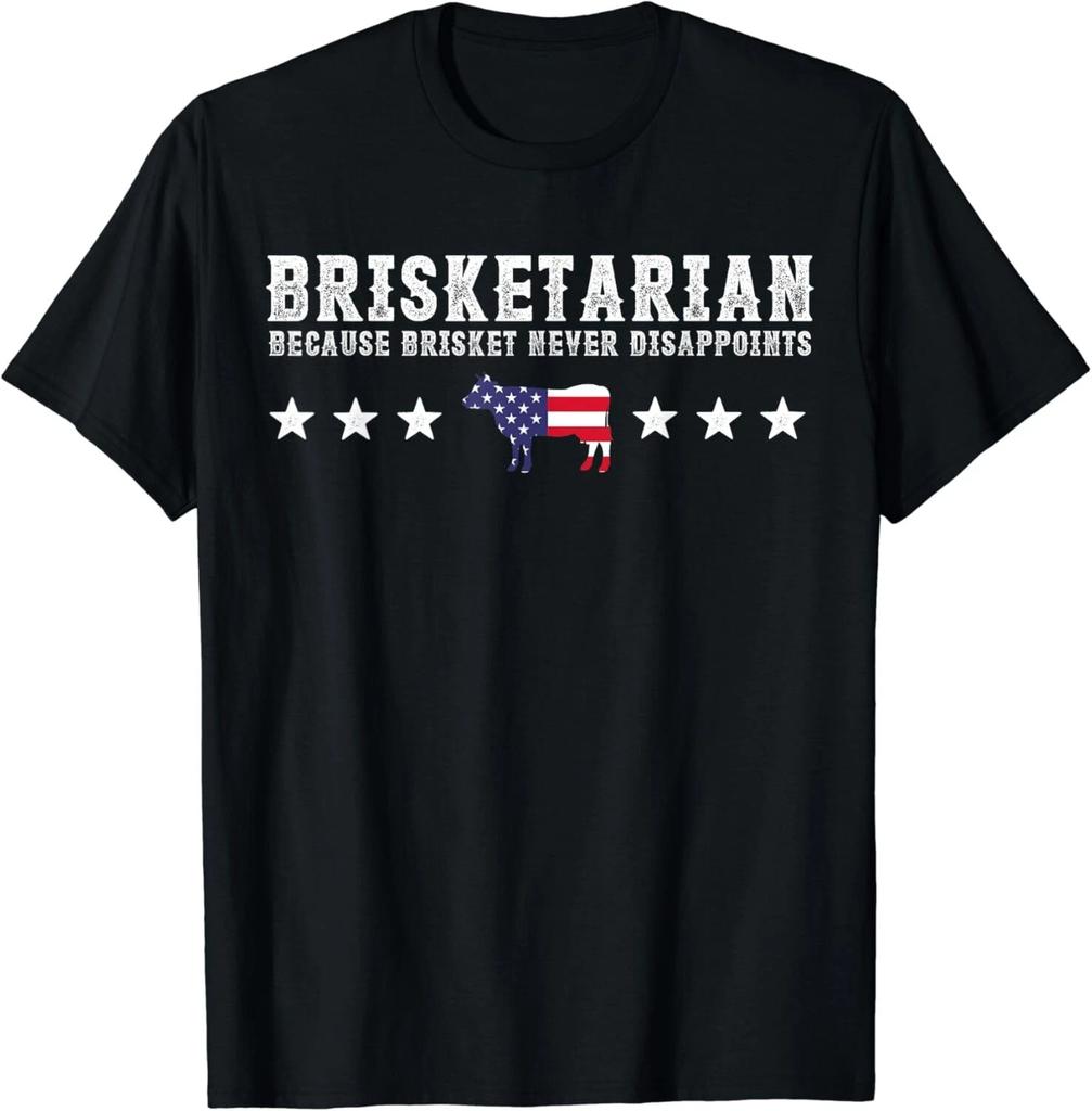 Brisketarian Because Brisket Never Disappoints BBQ Lover Gift Unisex T-Shirt