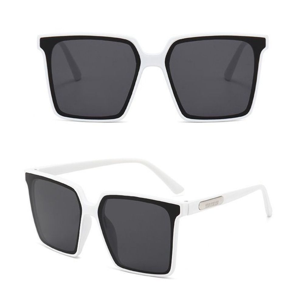 Sun-Protective Driving Glasses Punk UV Resistant Eyewear Black Shades Glasses  for Women Men