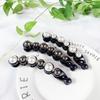Hairpins Crystal Temperament Korean Hair Clips Women Banana Clips Vertical Clamp Ponytail Holder