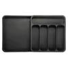 Expandable Cutlery Drawer Organizer Adjustable Utensil Tray 6 Compartment Flatware Storage Divider Kitchen Organization