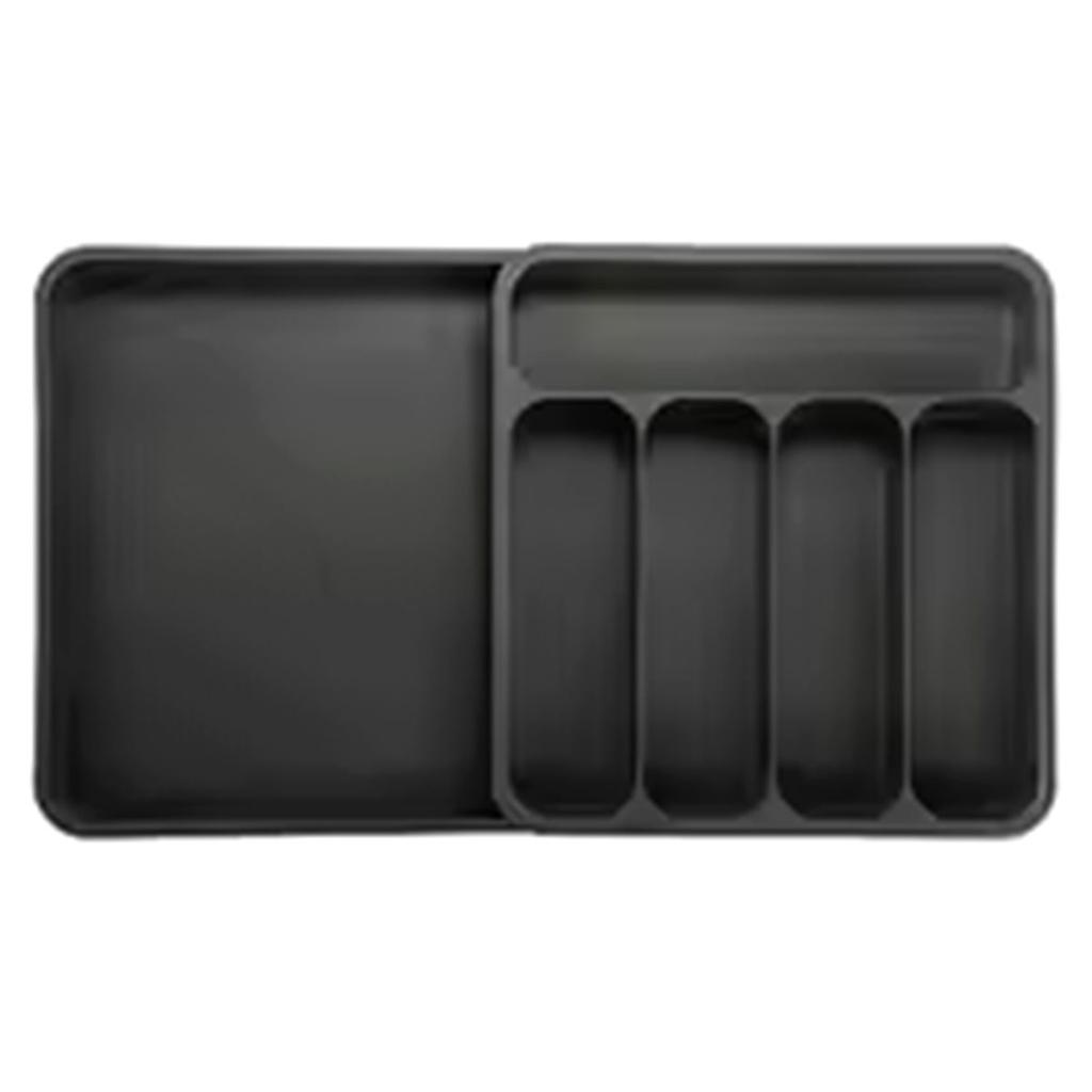 Expandable Cutlery Drawer Organizer Adjustable Utensil Tray 6 Compartment Flatware Storage Divider Kitchen Organization