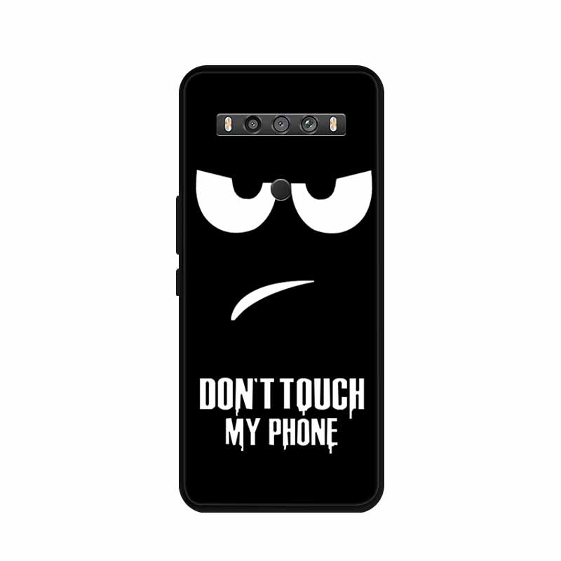 For TCL 10 5G UW Case Animals Silicone TPU Soft Cover Phone Coque For TCL 10 SE TCL10 5G UW Capa Shockproof Cartoon Wolf Funda