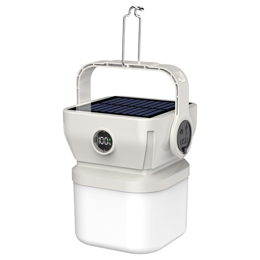Solar Rechargeable Waterproof Outdoor Light Multifunctional Work Light New Emergency Lamp  Camping