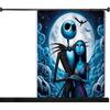 Dusche Jack Skellington Vorhang Wasserdicht Polyester Stoff Farbe Bunt Badezimmervorhänge Haus Badezimmer Dekor Vorhang Mit Haken