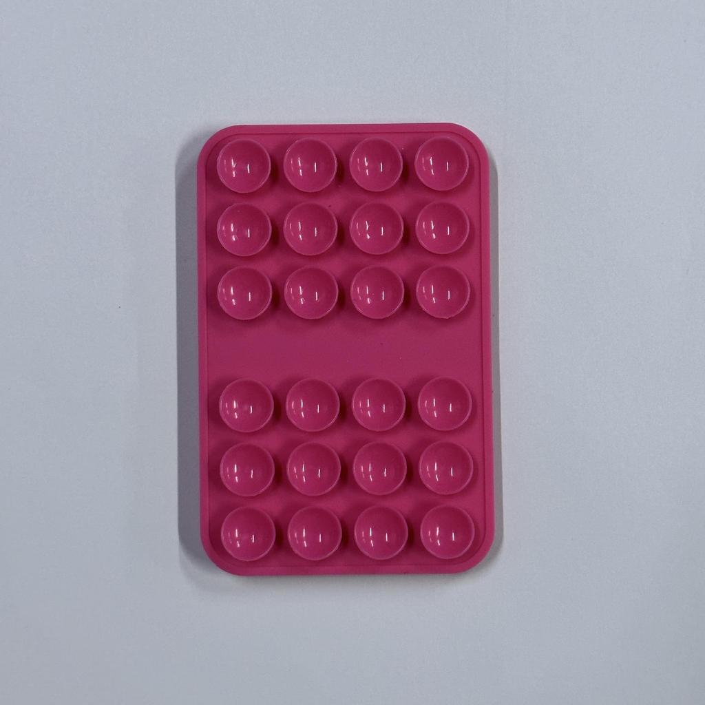 Dual-Sided Silicone Suction Cup Holder for Bathroom, Kitchen, and Phone